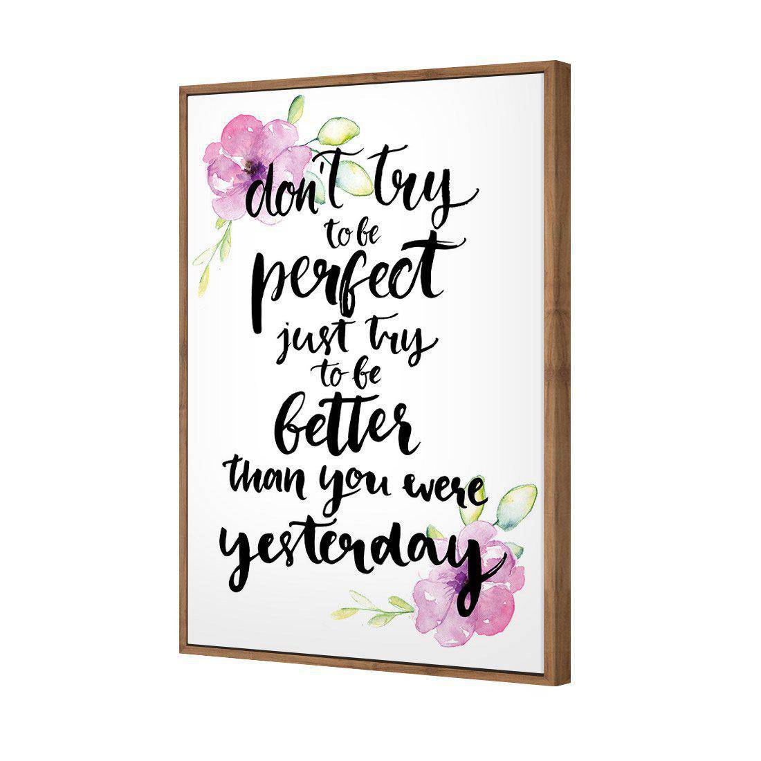 Better Than Yesterday, Tropical Canvas Art