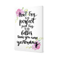 Better Than Yesterday, Tropical Canvas Art