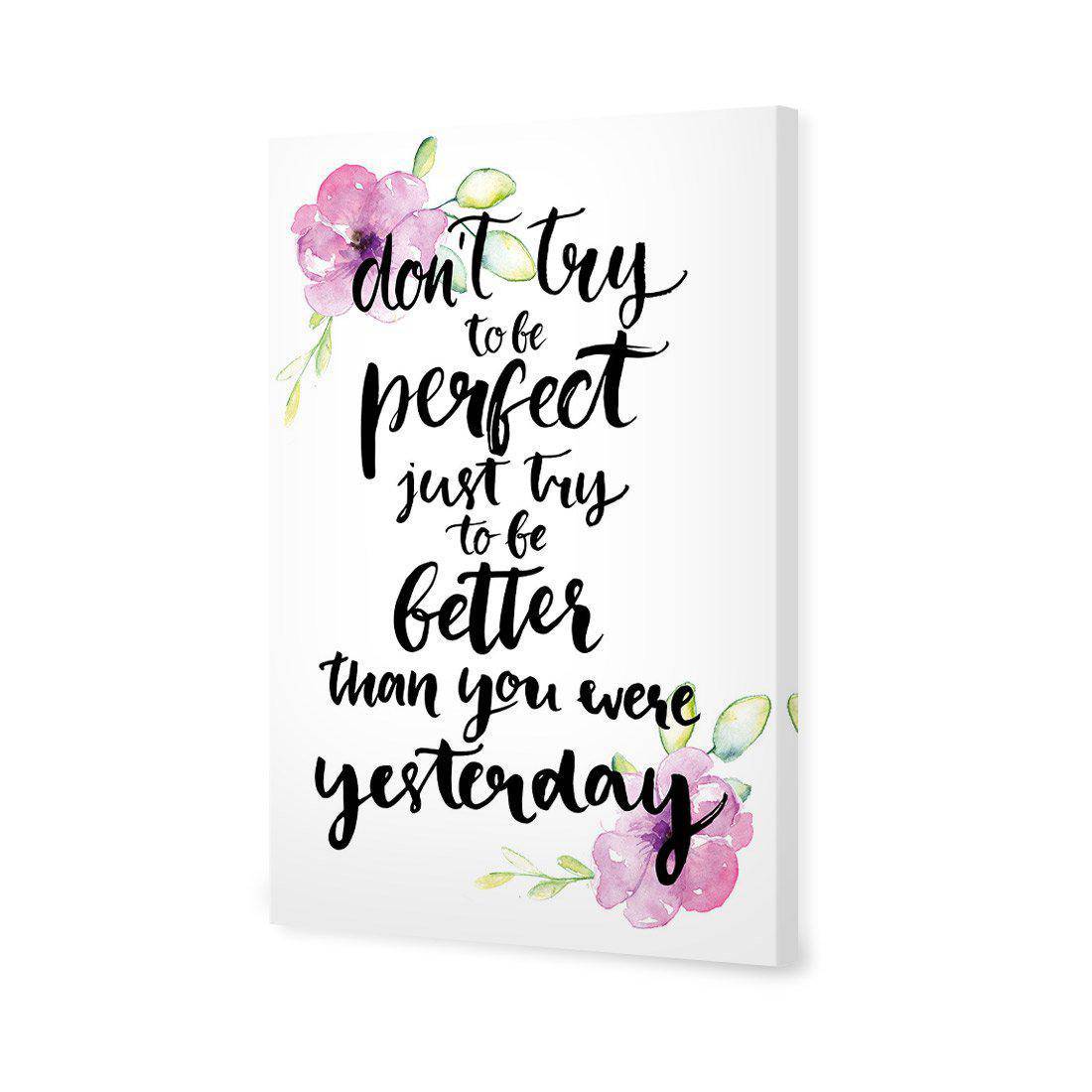 Better Than Yesterday, Tropical Canvas Art