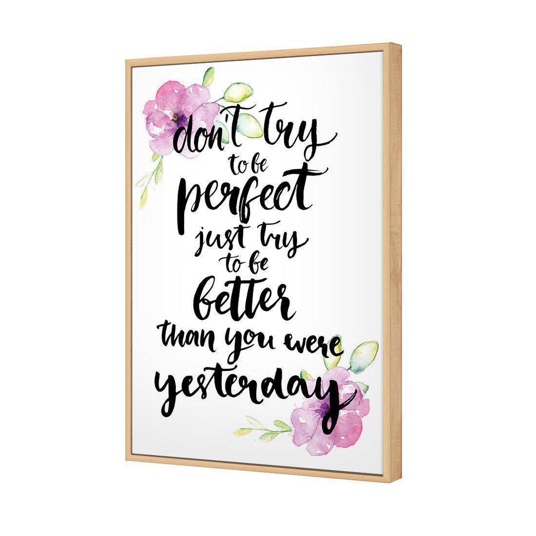 Better Than Yesterday, Tropical Canvas Art