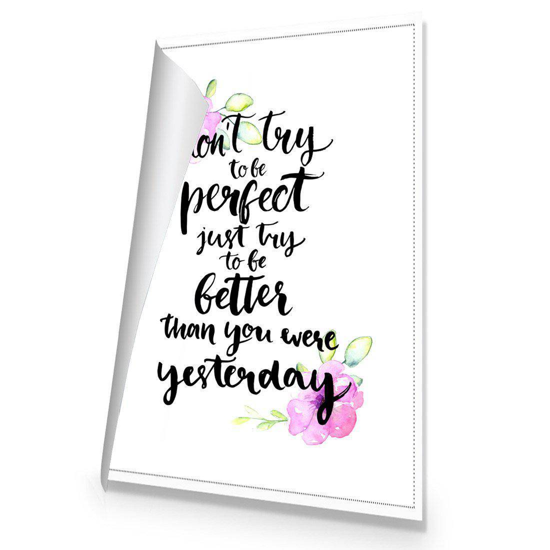 Better Than Yesterday, Tropical Canvas Art