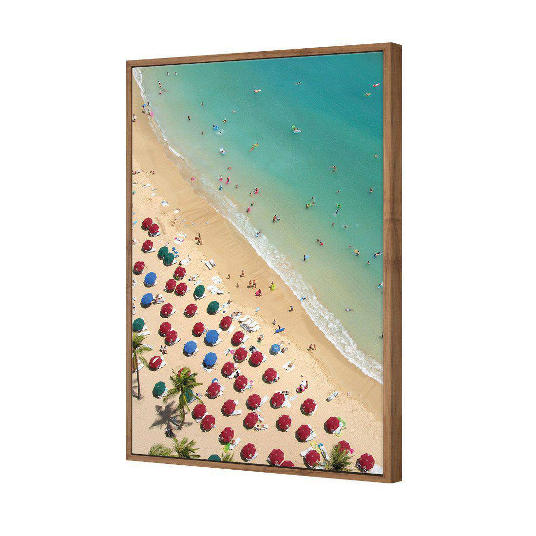 Birds Eye Beach, Portrait Canvas Art