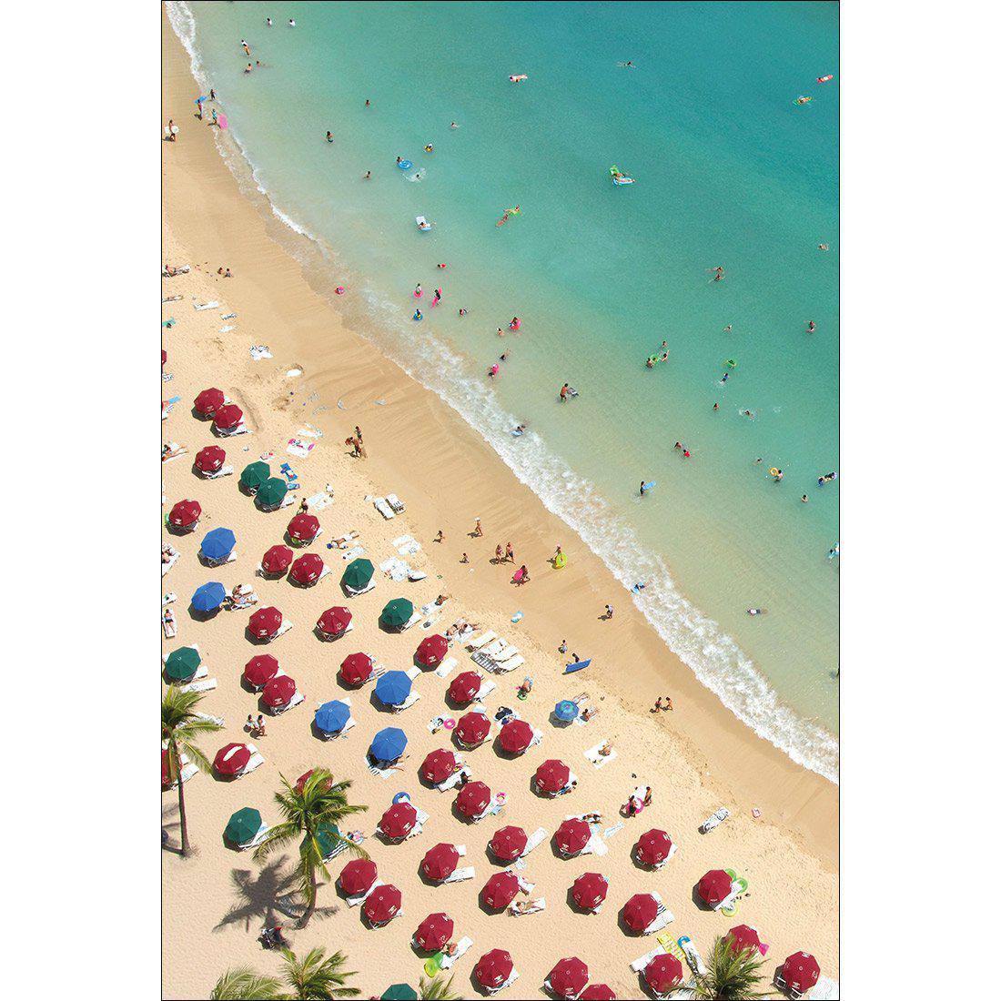 Birds Eye Beach, Portrait Canvas Art