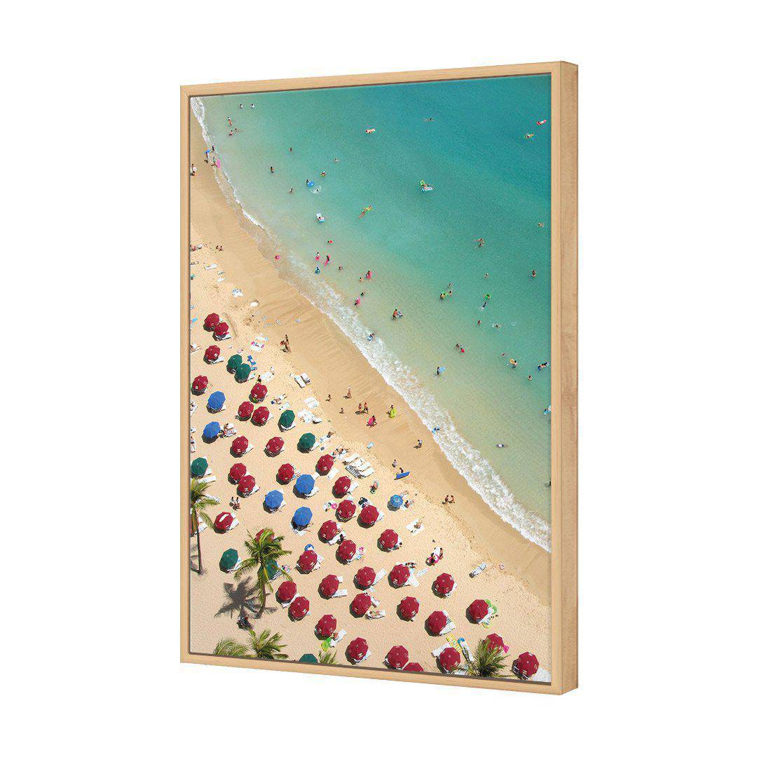 Birds Eye Beach, Portrait Canvas Art
