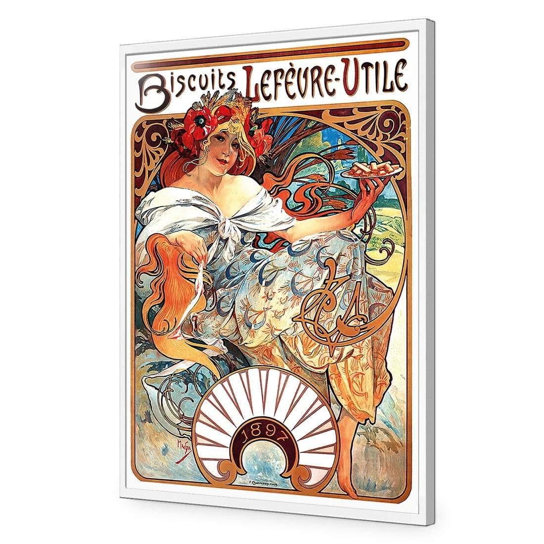 Biscuits, Lefevre Utile By Alphonse Mucha