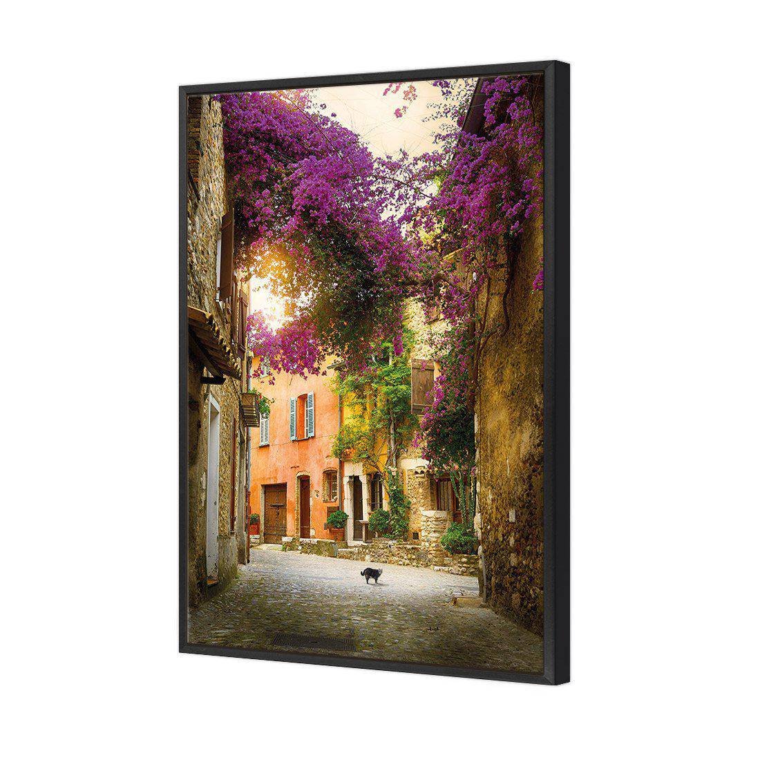 Bougainvillea Alley Canvas Art