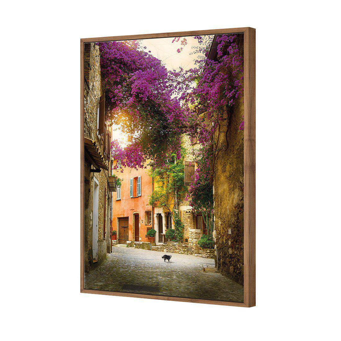 Bougainvillea Alley Canvas Art