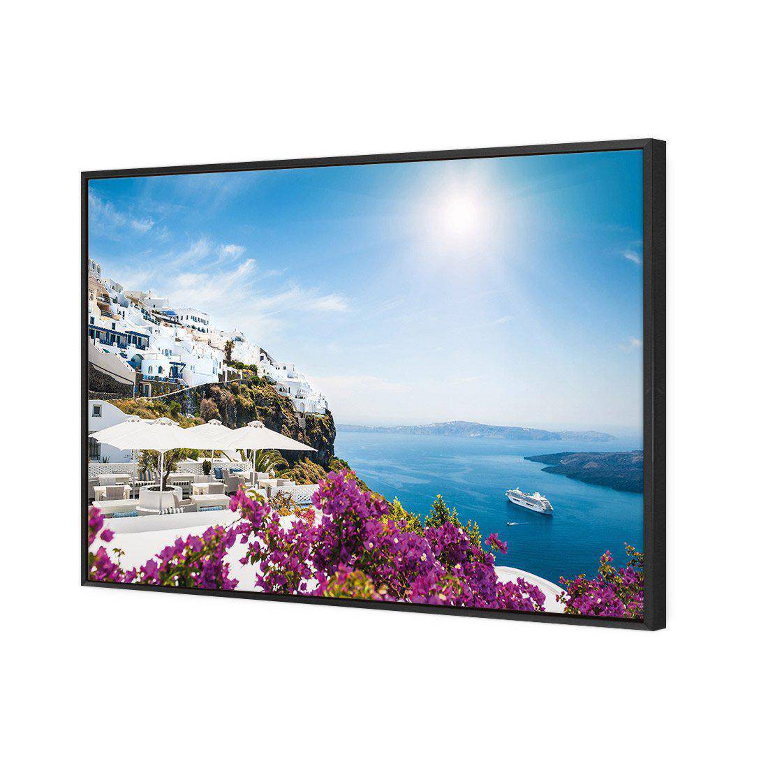 Bougainvillea In Greece Canvas Art