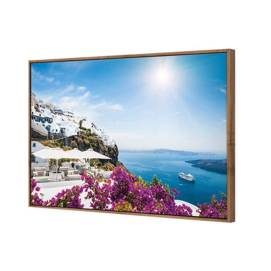 Bougainvillea In Greece Canvas Art