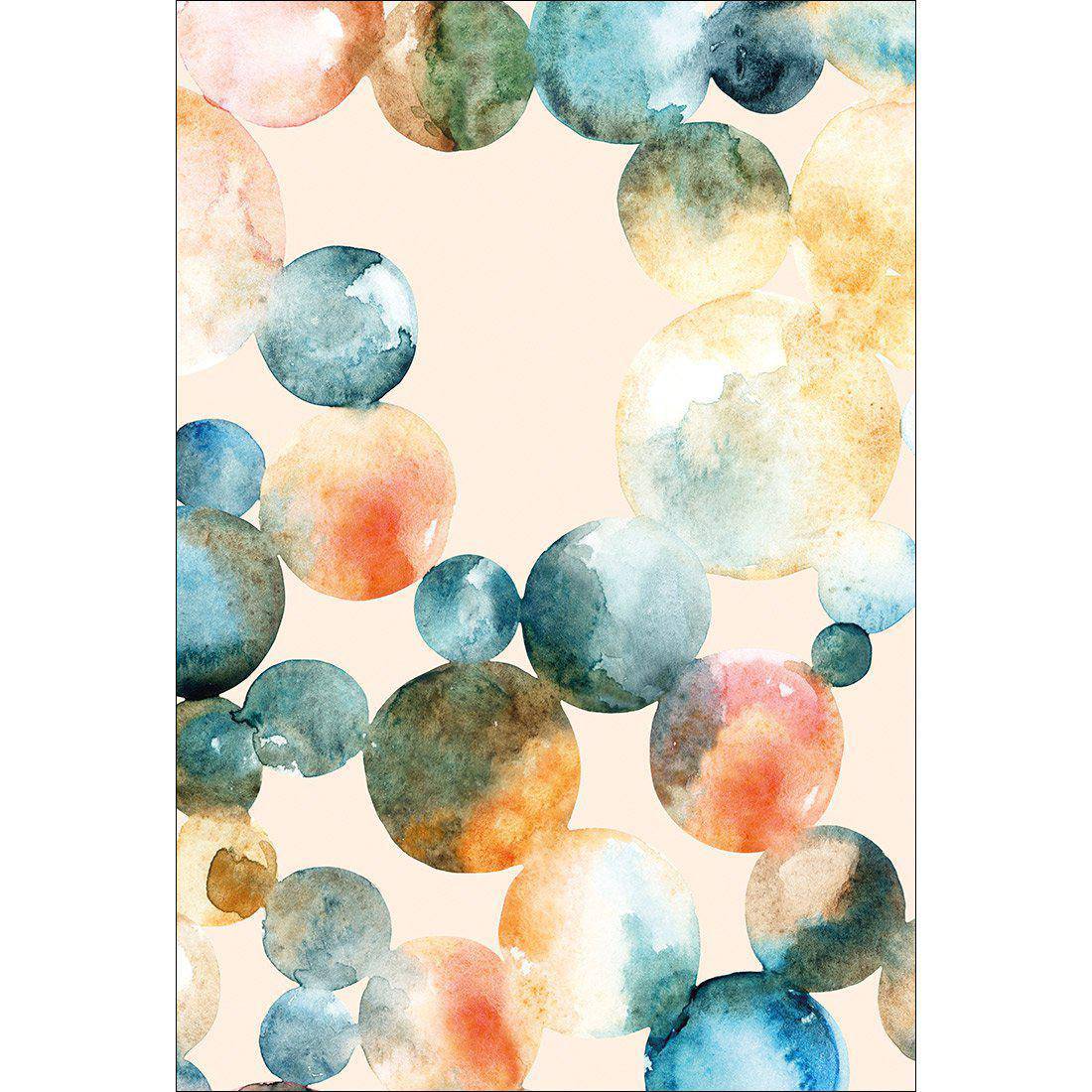 Bouncing Bubbles Canvas Art