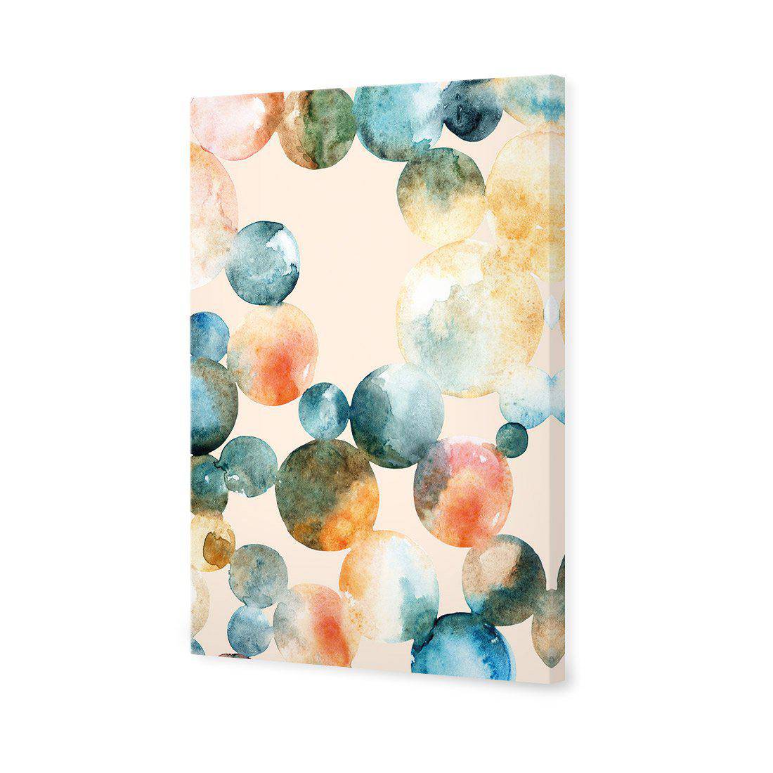 Bouncing Bubbles Canvas Art