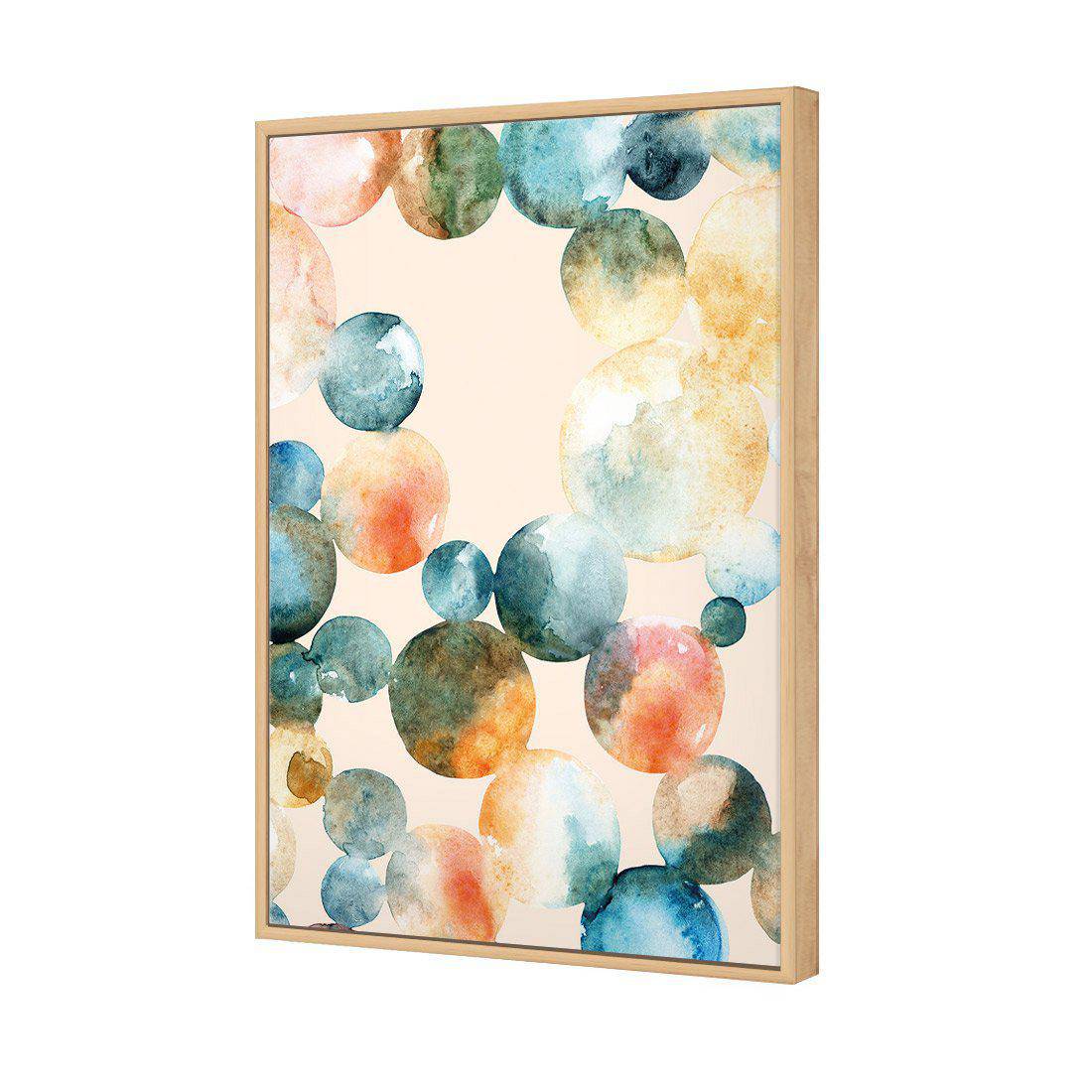Bouncing Bubbles Canvas Art