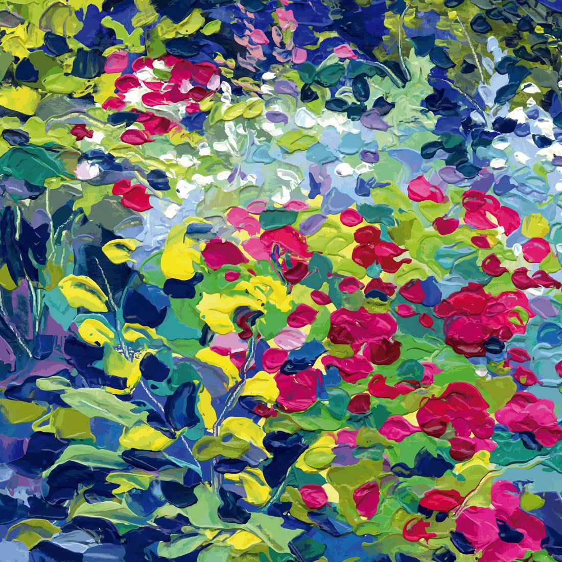 Buds Abound Canvas Art
