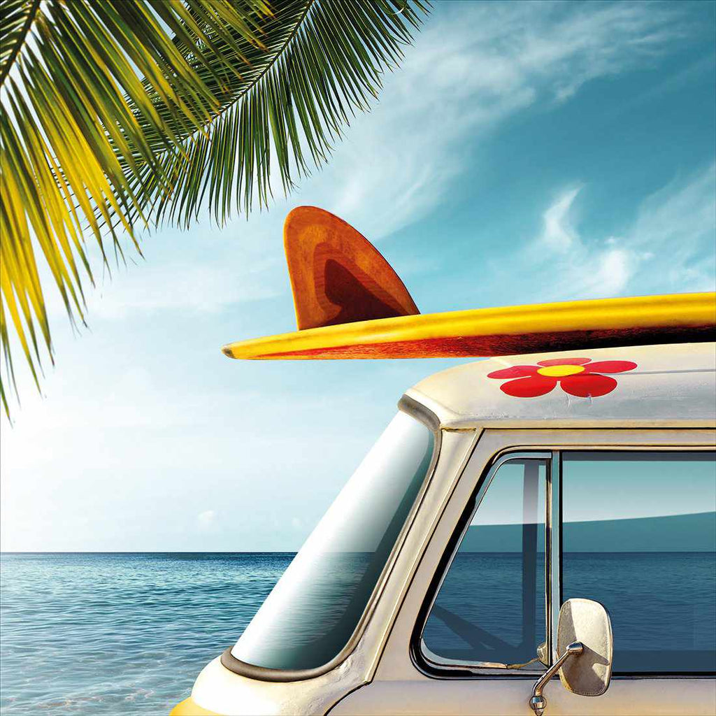 Camper Van Canvas Art