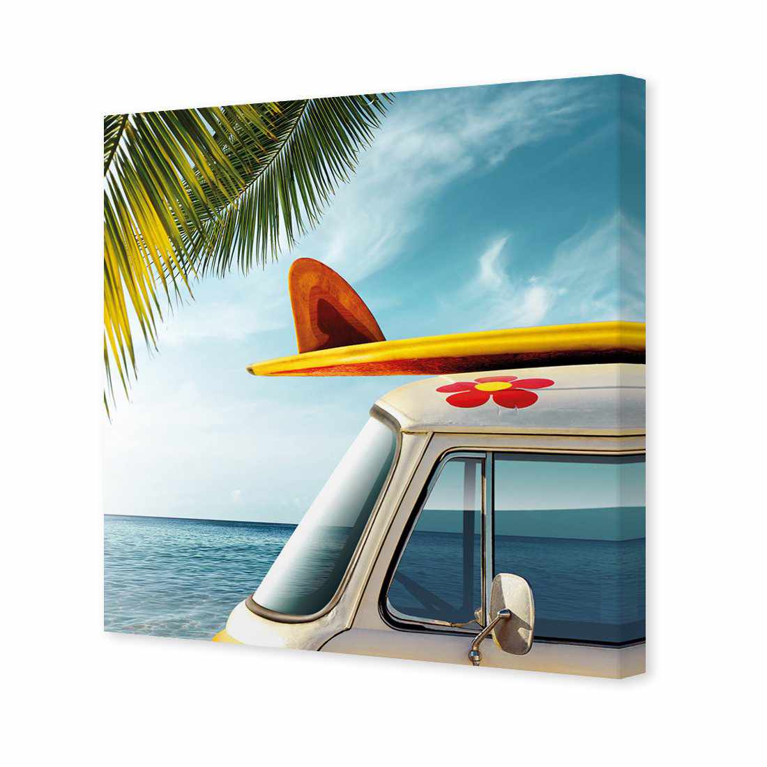 Camper Van Canvas Art