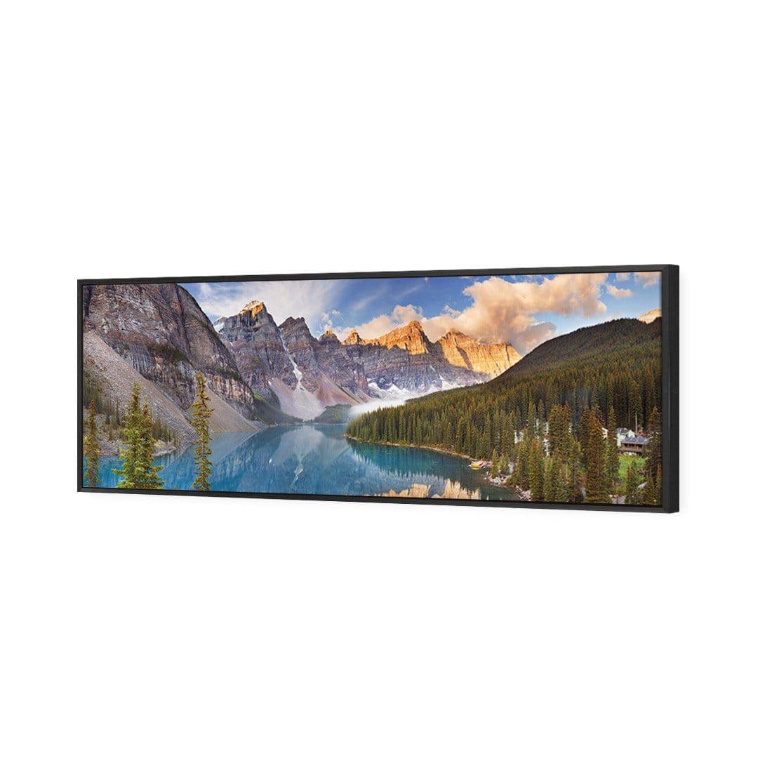 Canadian Lake Reflection Canvas Art