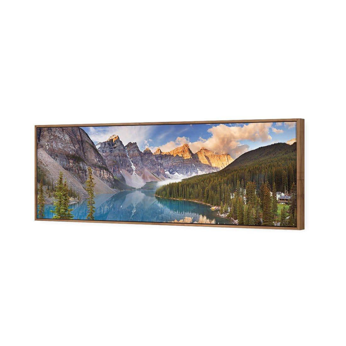 Canadian Lake Reflection Canvas Art