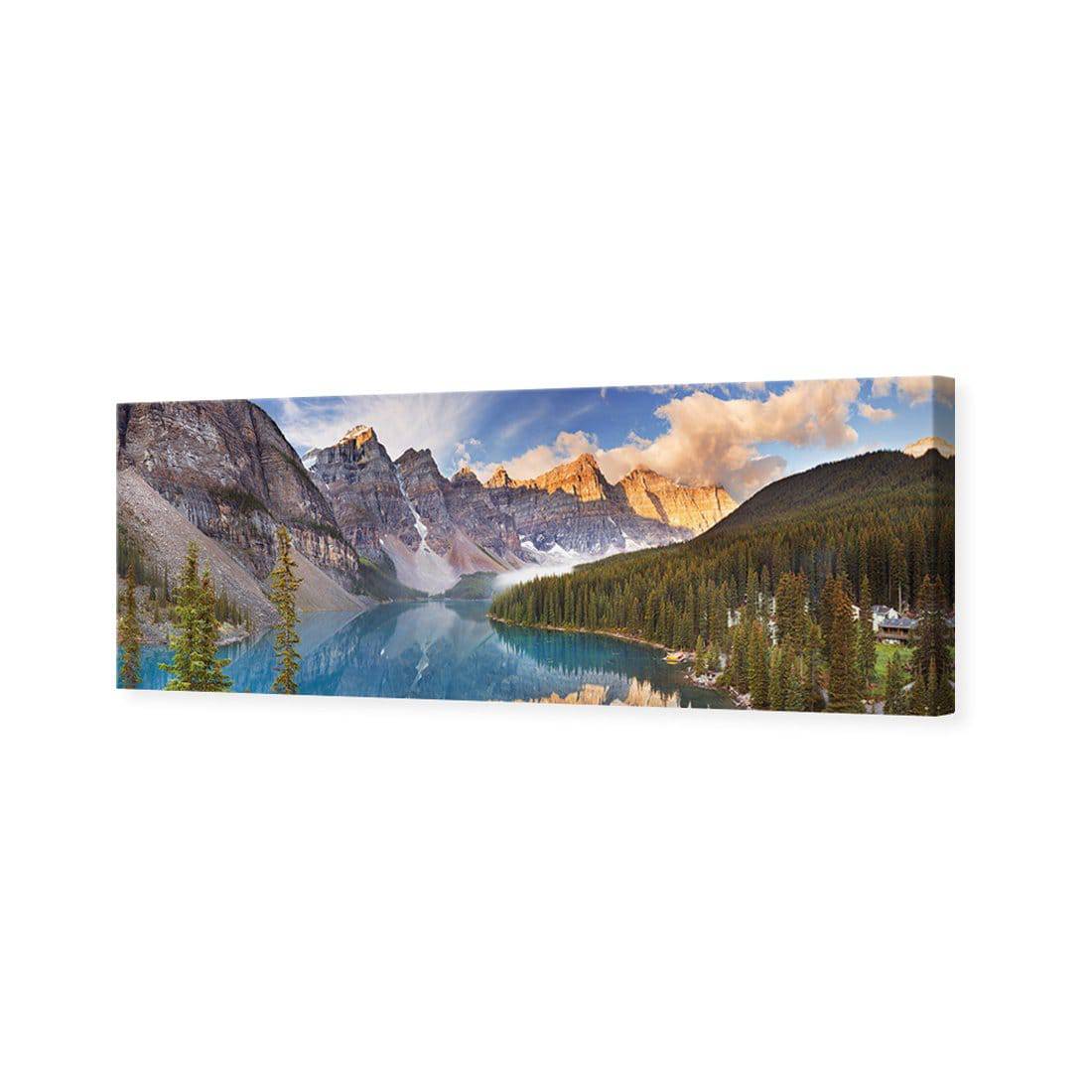 Canadian Lake Reflection Canvas Art