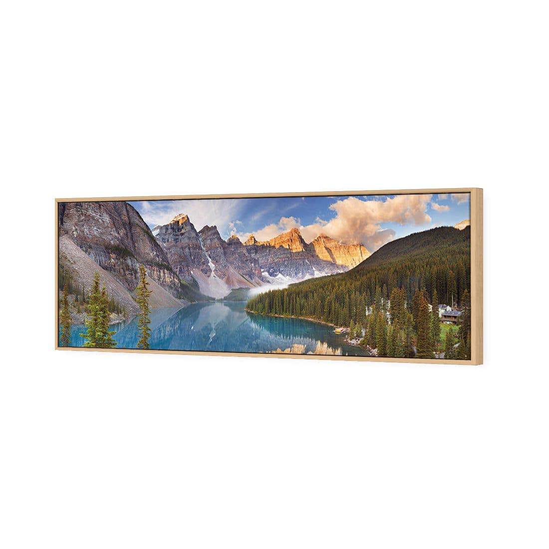 Canadian Lake Reflection Canvas Art