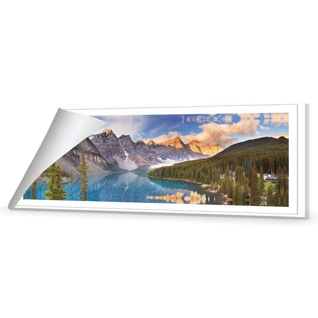 Canadian Lake Reflection Canvas Art