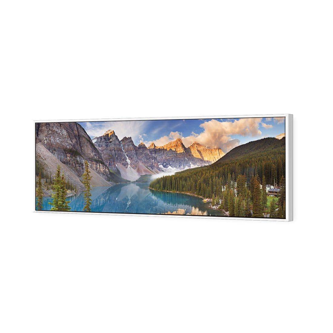 Canadian Lake Reflection Canvas Art