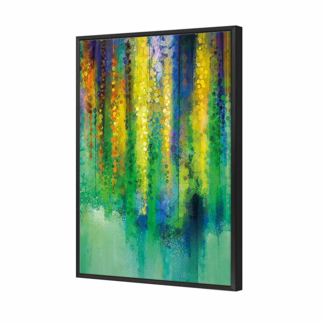 Cascading Colour Canvas Art - Rectangle