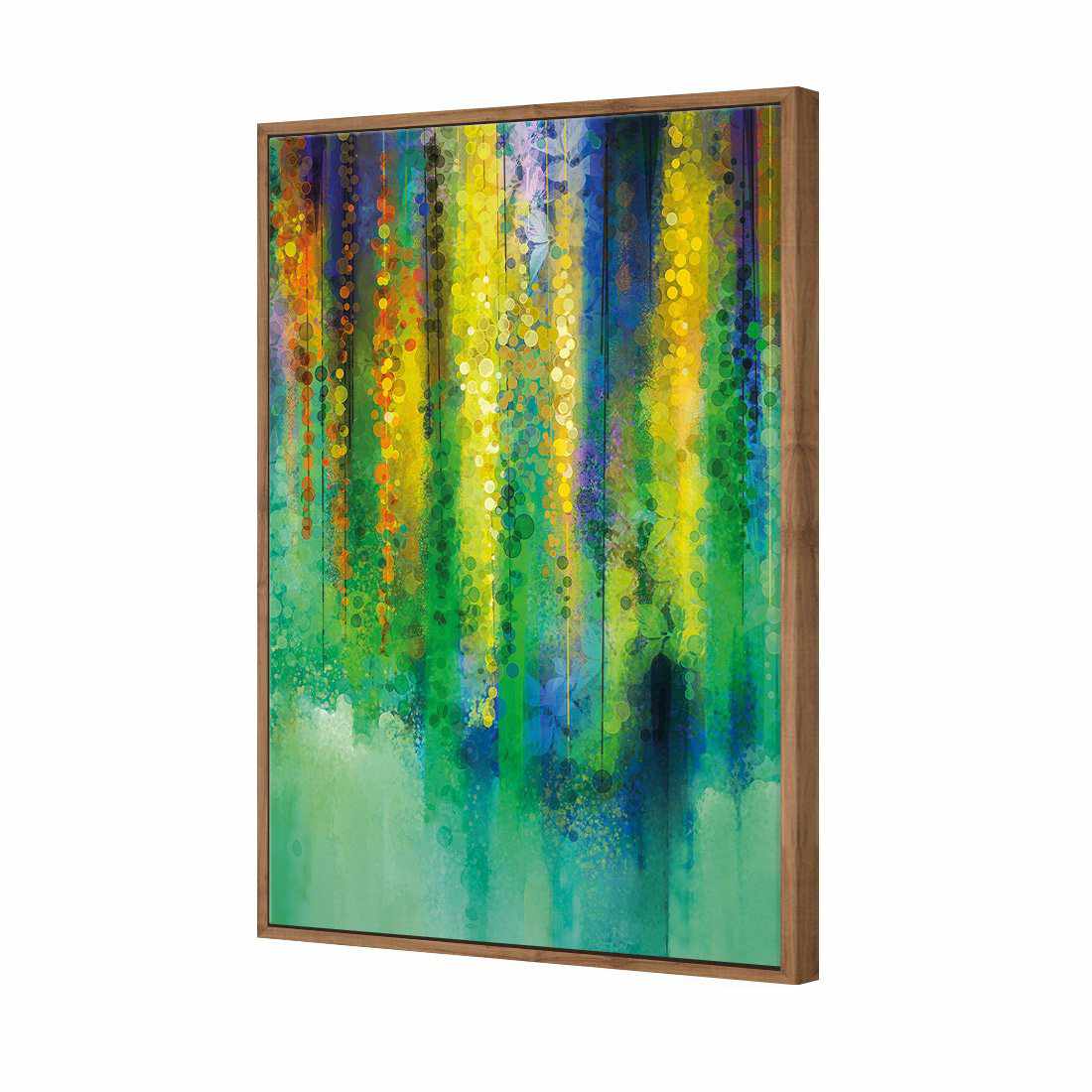 Cascading Colour Canvas Art - Rectangle