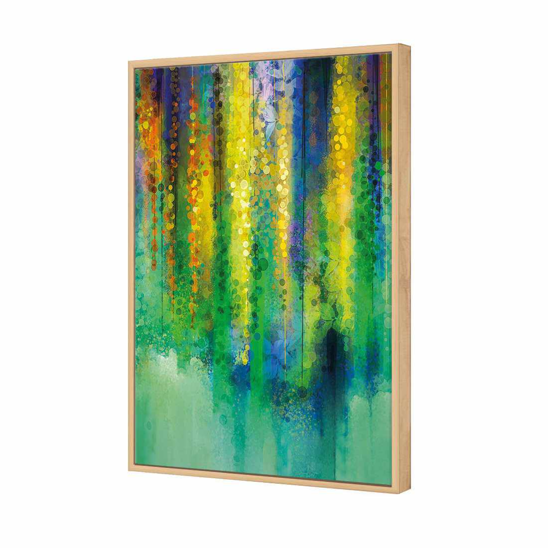 Cascading Colour Canvas Art - Rectangle