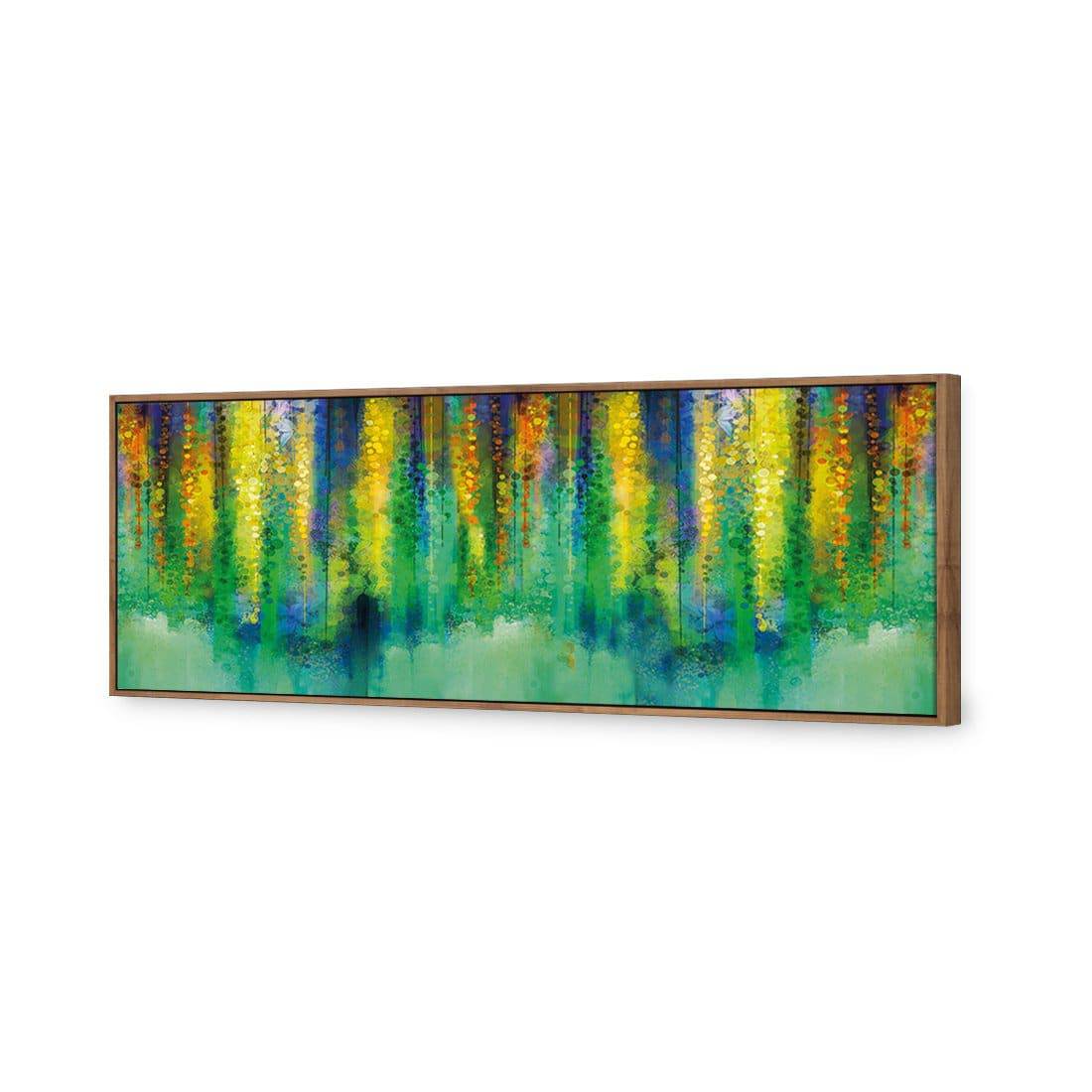Cascading Colour, Long Canvas Art