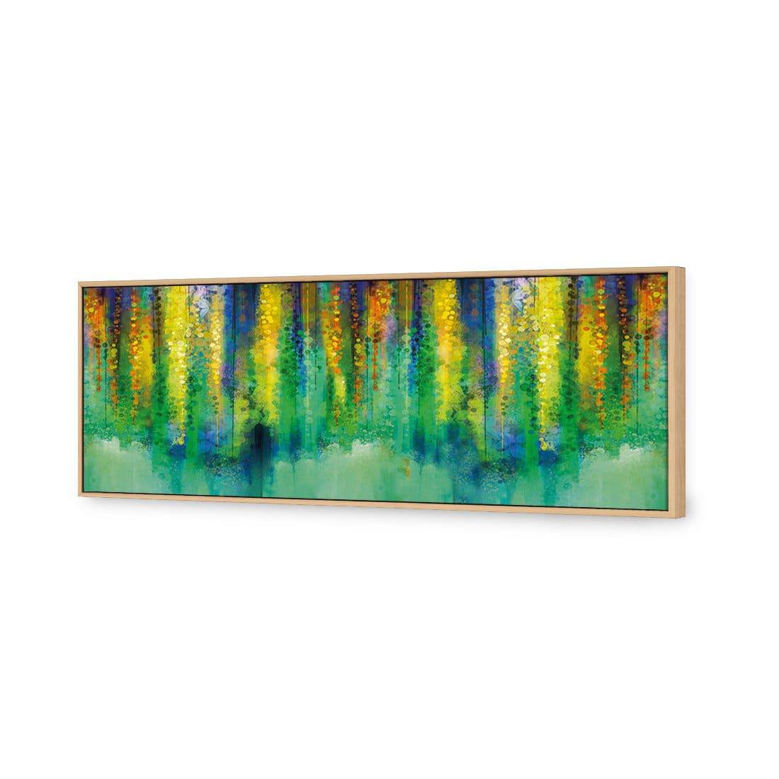 Cascading Colour, Long Canvas Art