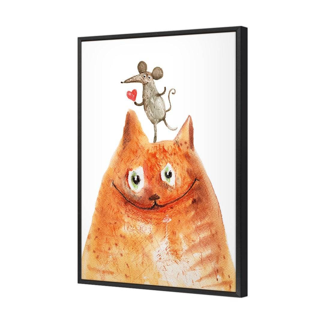 Cat and Mouse Love Canvas Art