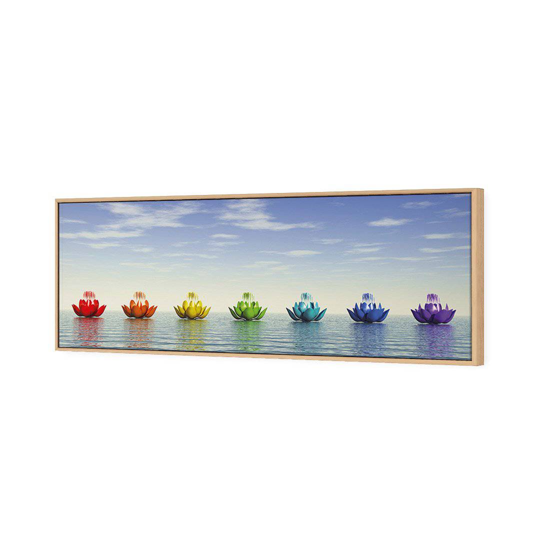 Chakra Lotus Canvas Art