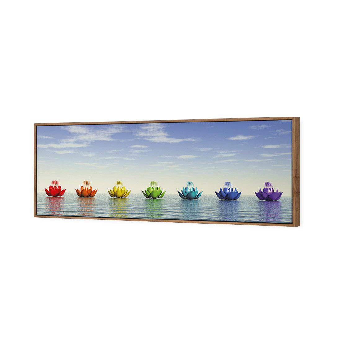 Chakra Lotus Canvas Art