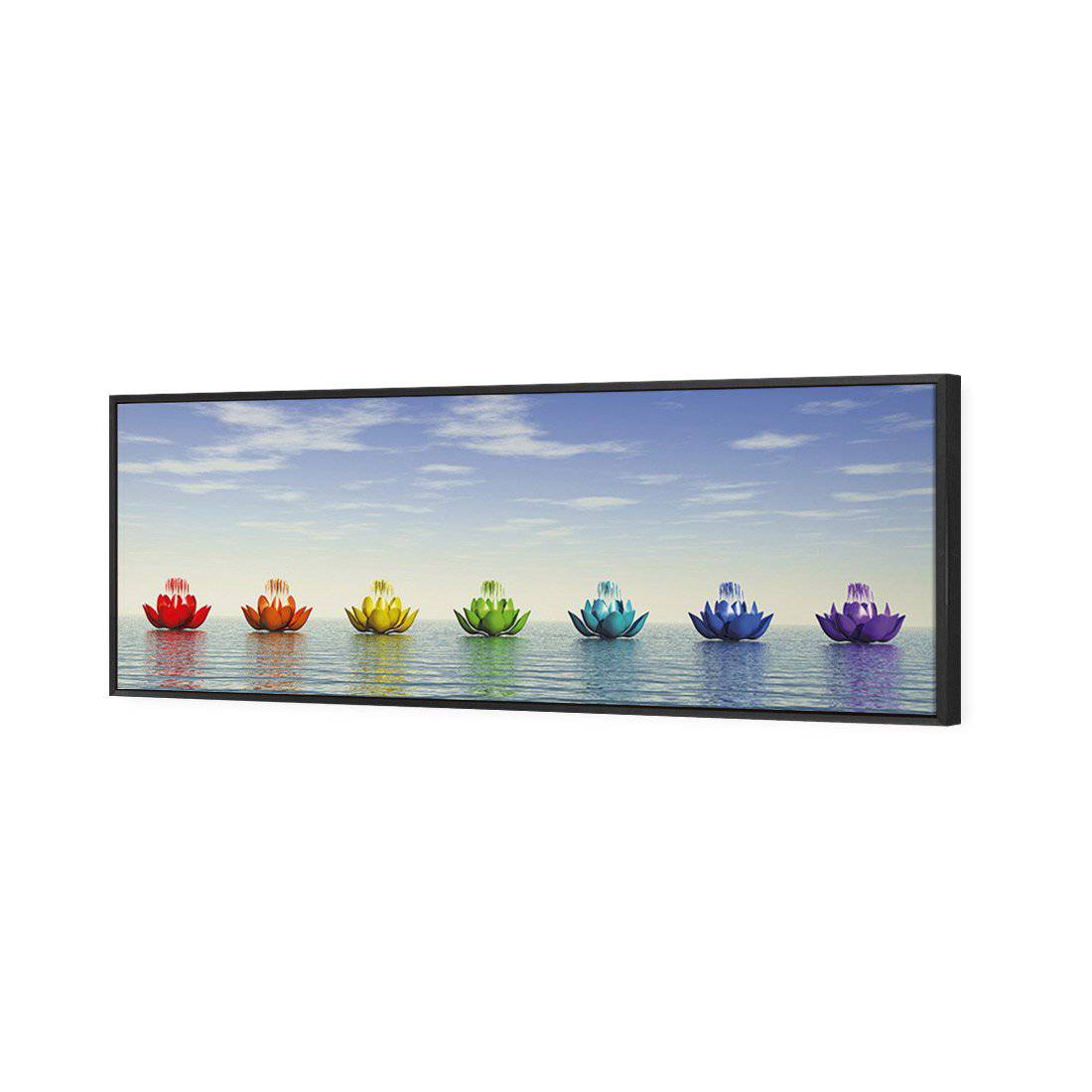 Chakra Lotus Canvas Art