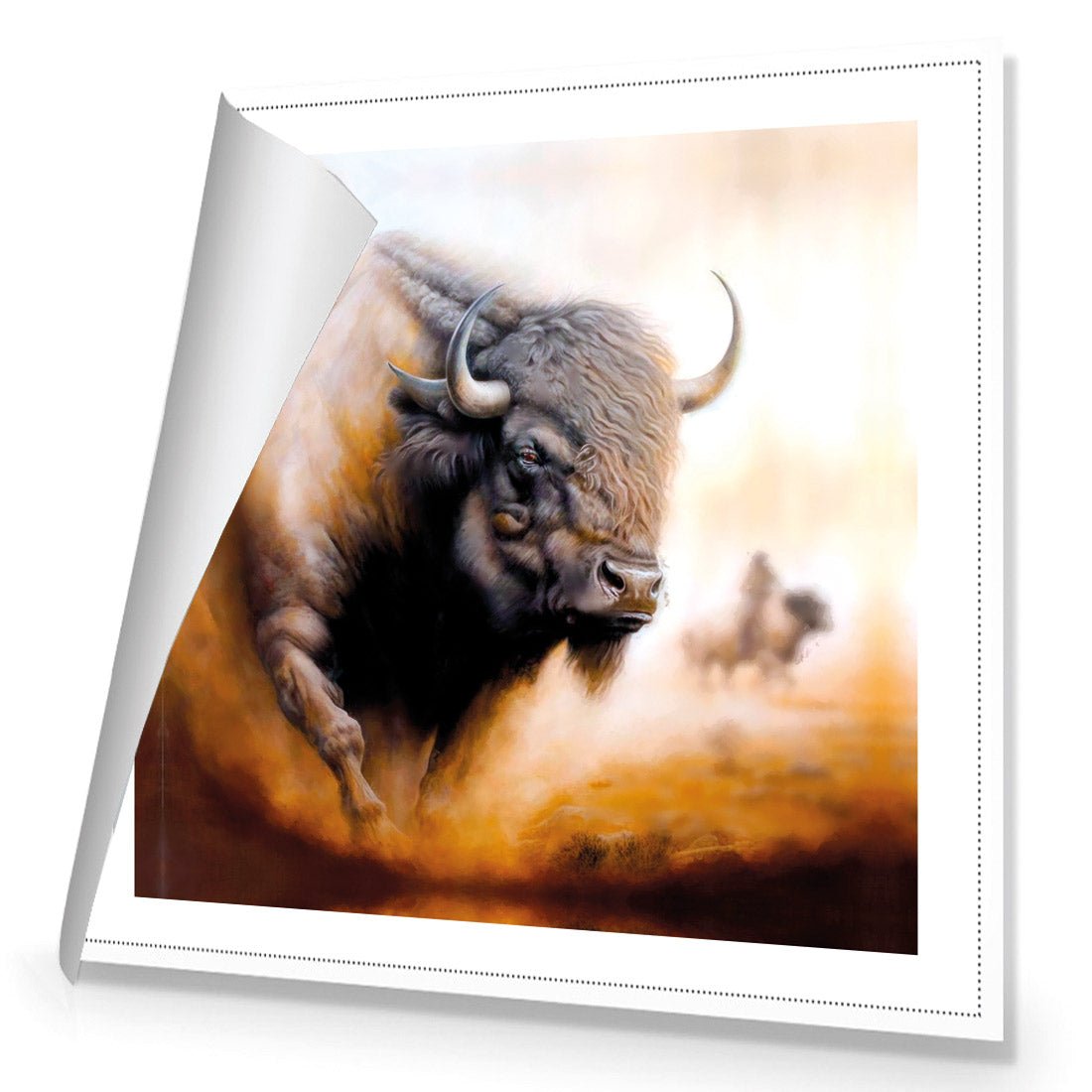Charging Bison I