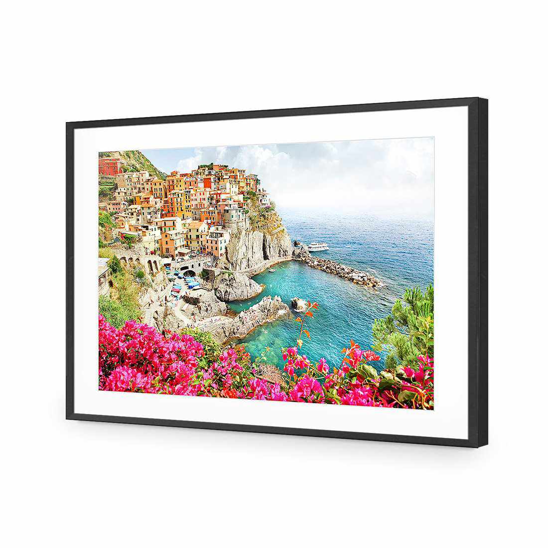 Cinque Terre in Italy Acrylic Print Art