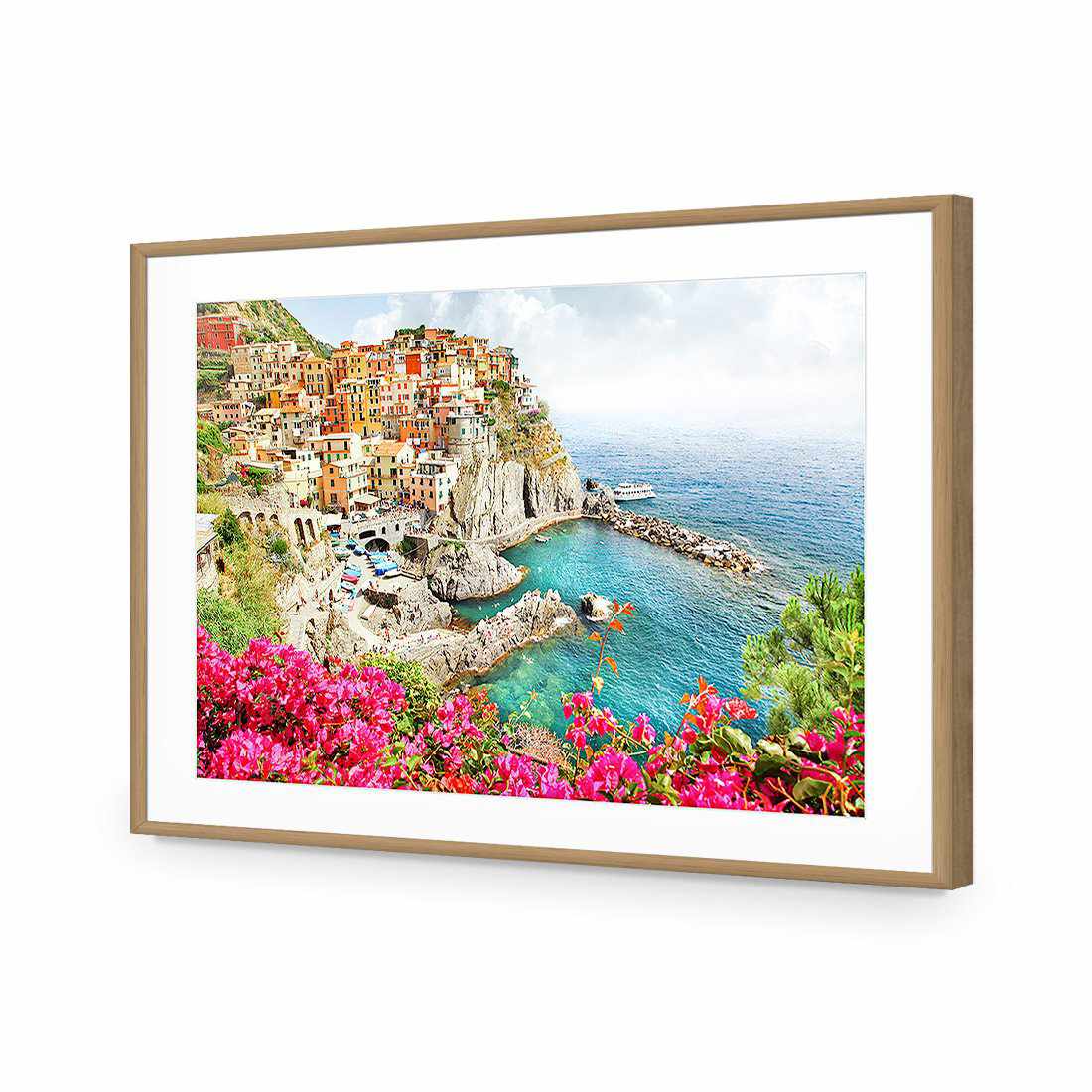Cinque Terre in Italy Acrylic Print Art