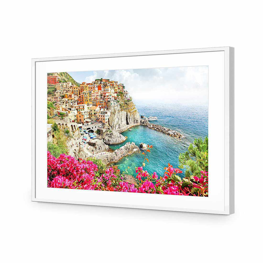 Cinque Terre in Italy Acrylic Print Art
