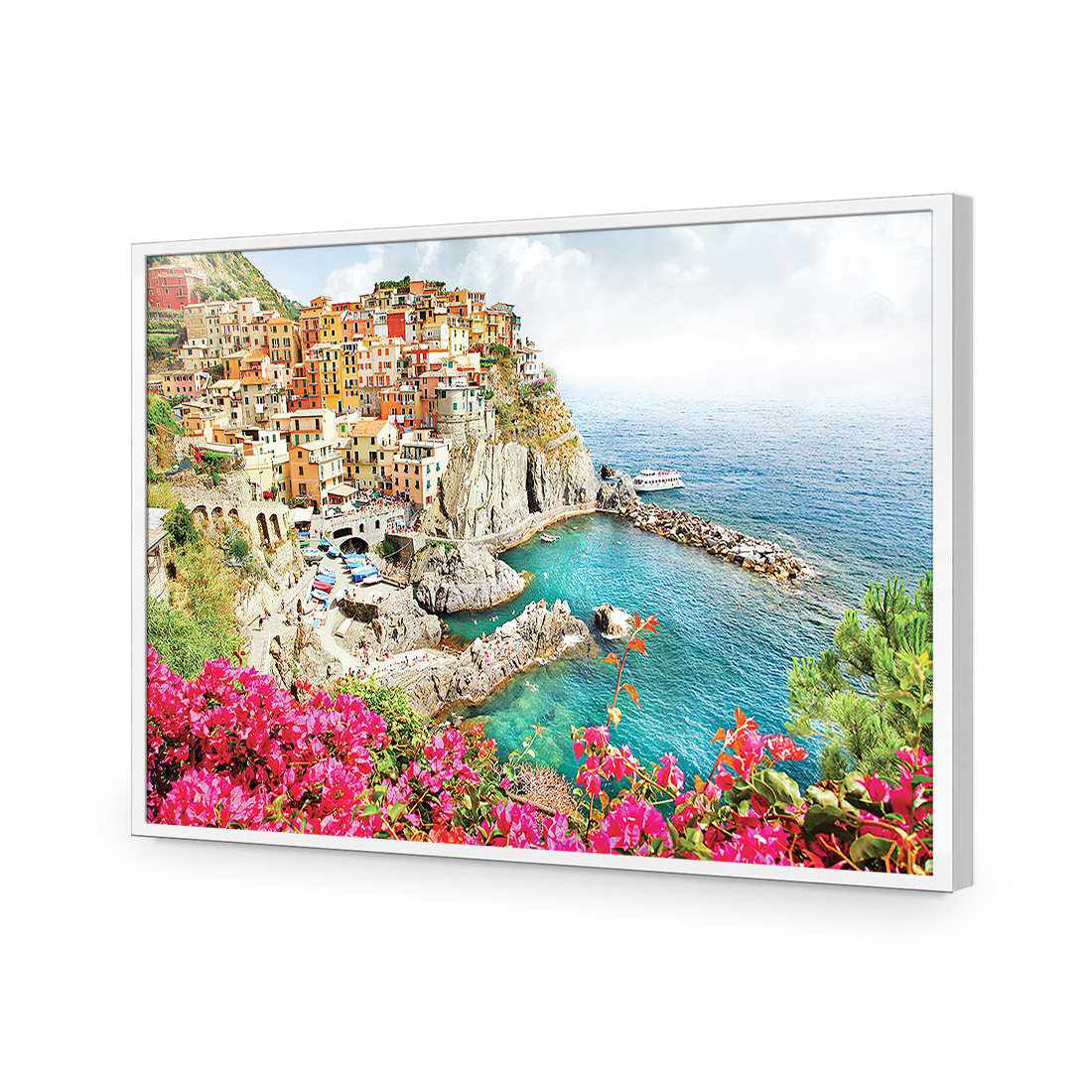 Cinque Terre in Italy Acrylic Print Art