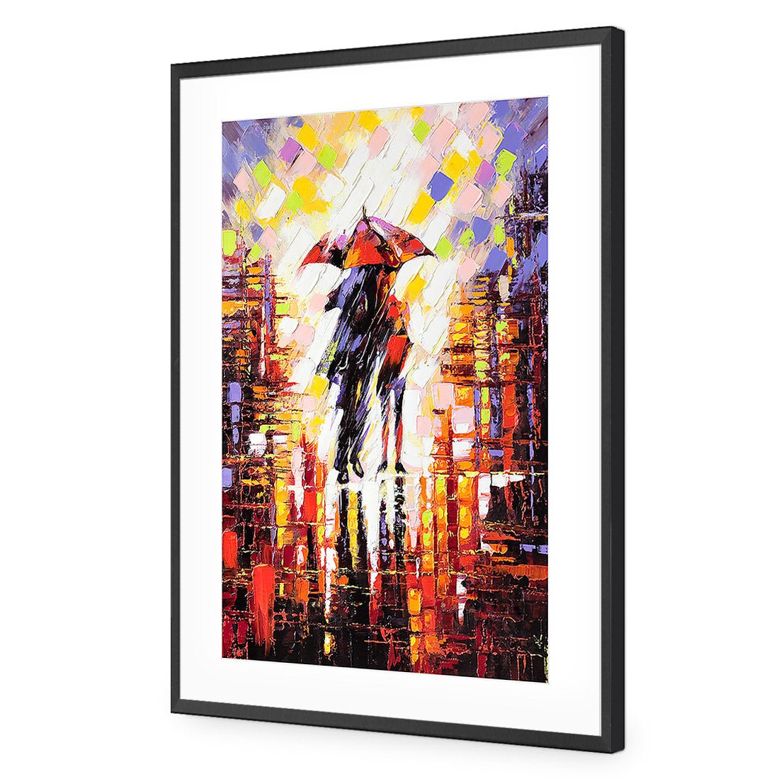 City Romance Acrylic Print Art