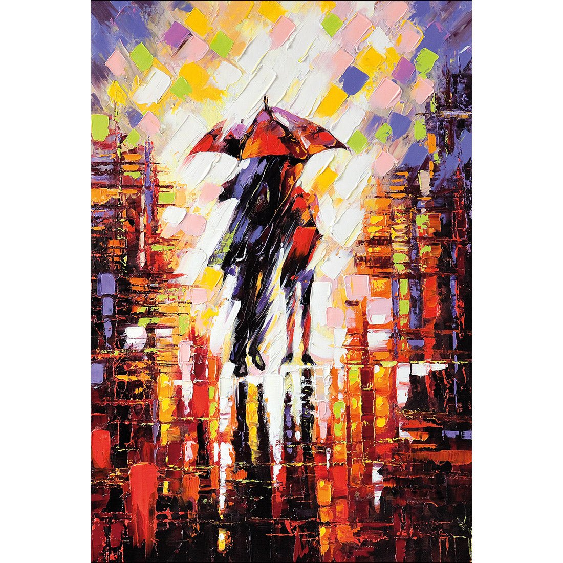 City Romance Acrylic Print Art