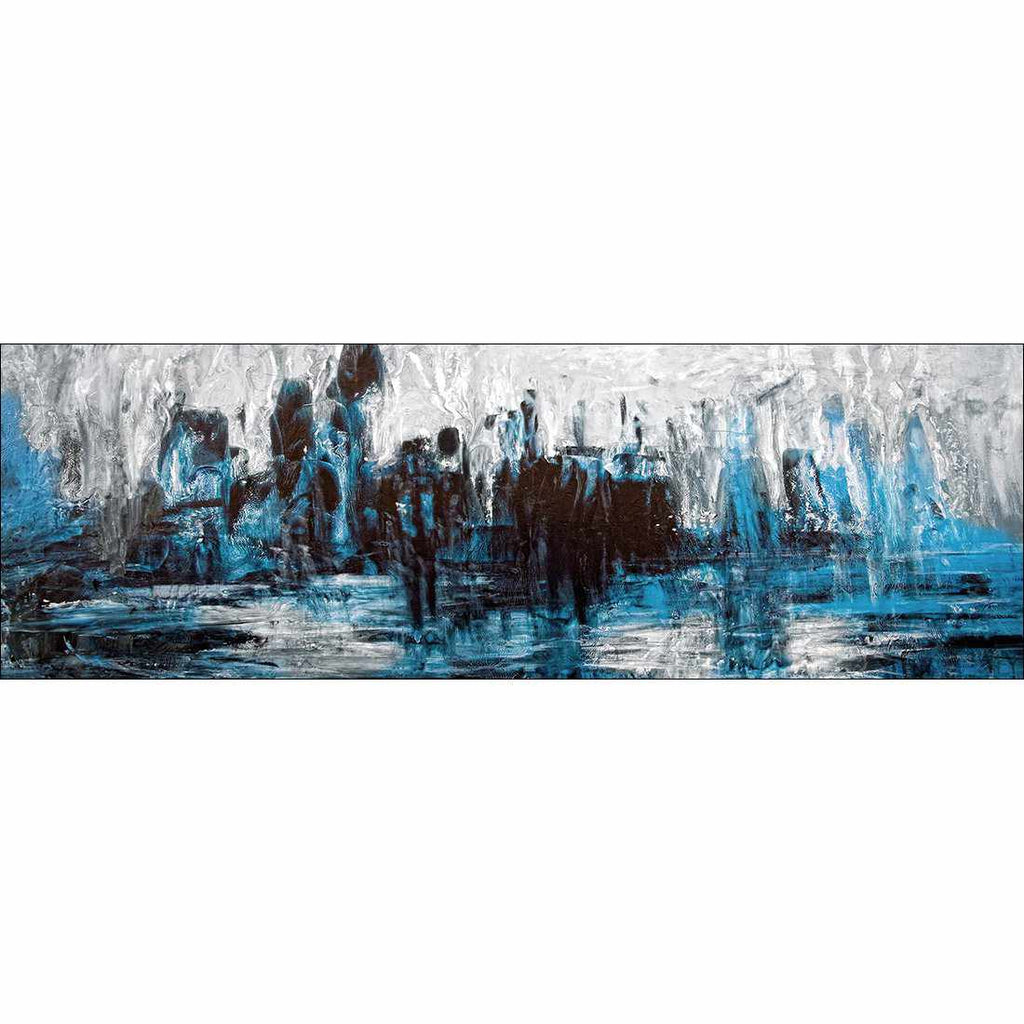 City Under Siege Canvas Art