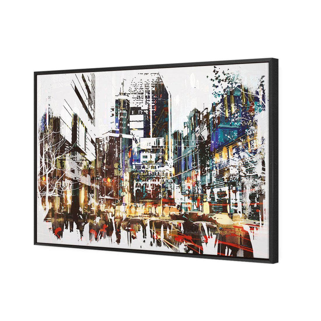 City Walk Canvas Art