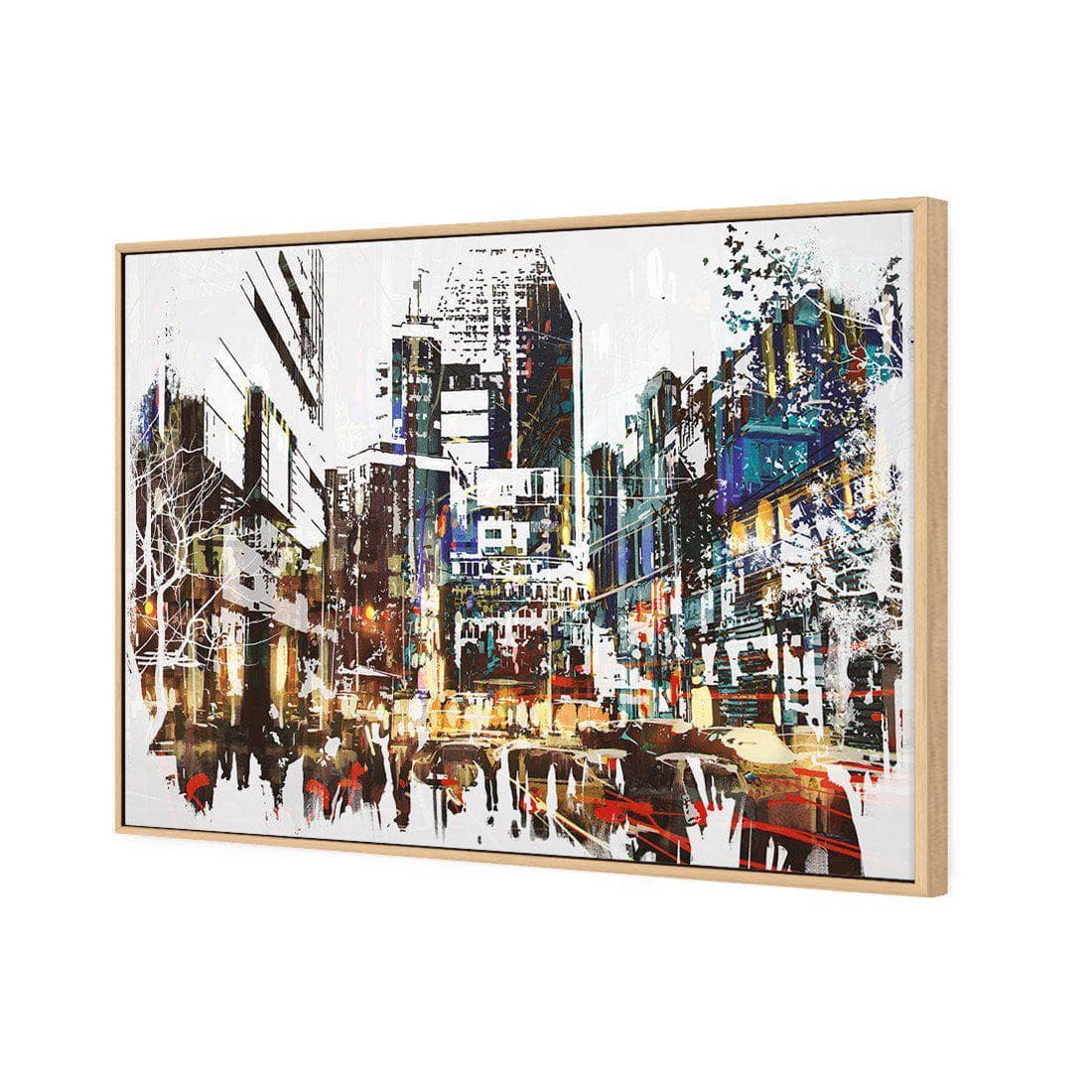 City Walk Canvas Art