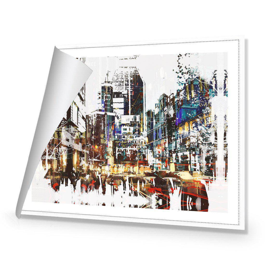 City Walk Canvas Art
