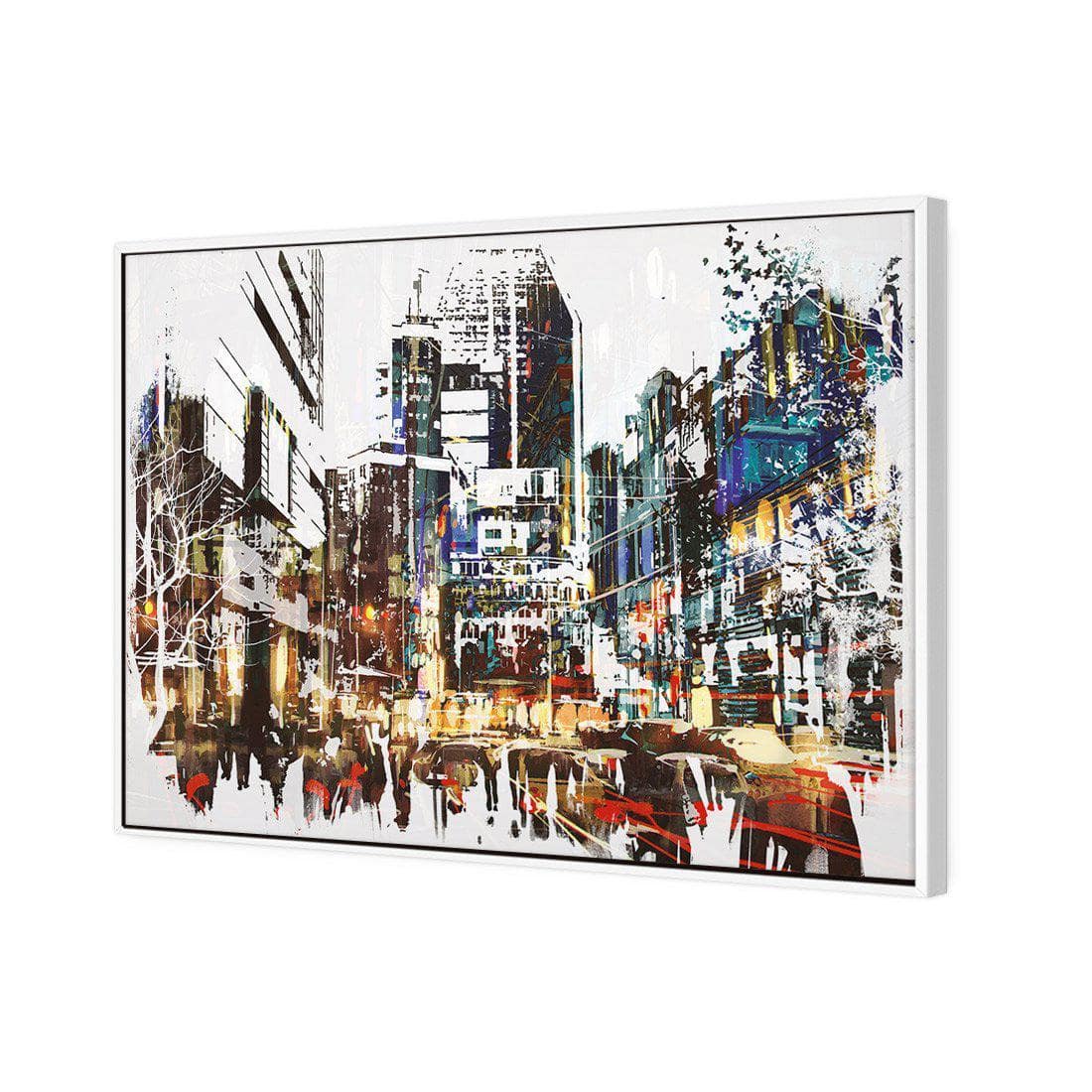 City Walk Canvas Art