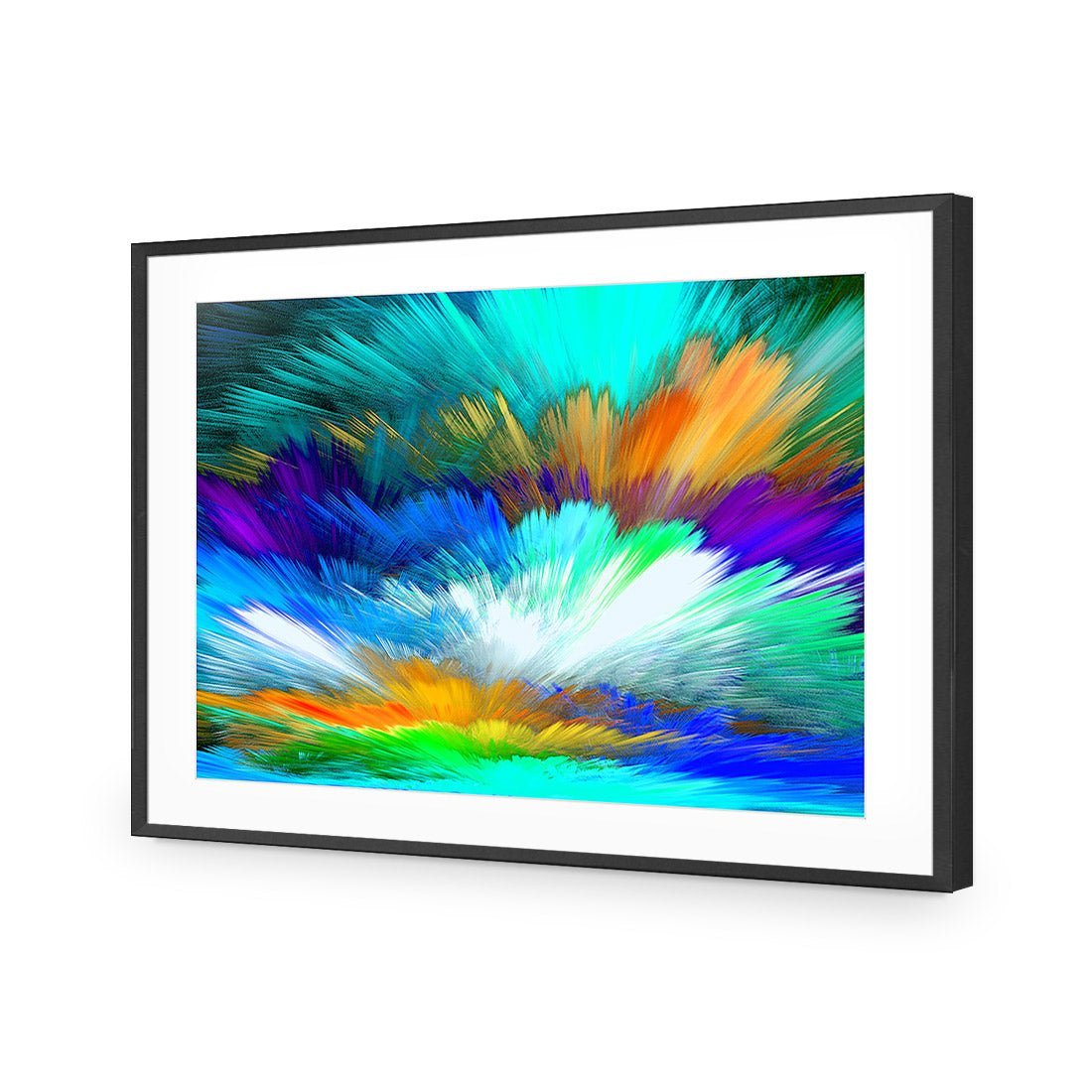 Cloud Explosion, Blue Acrylic Print Art