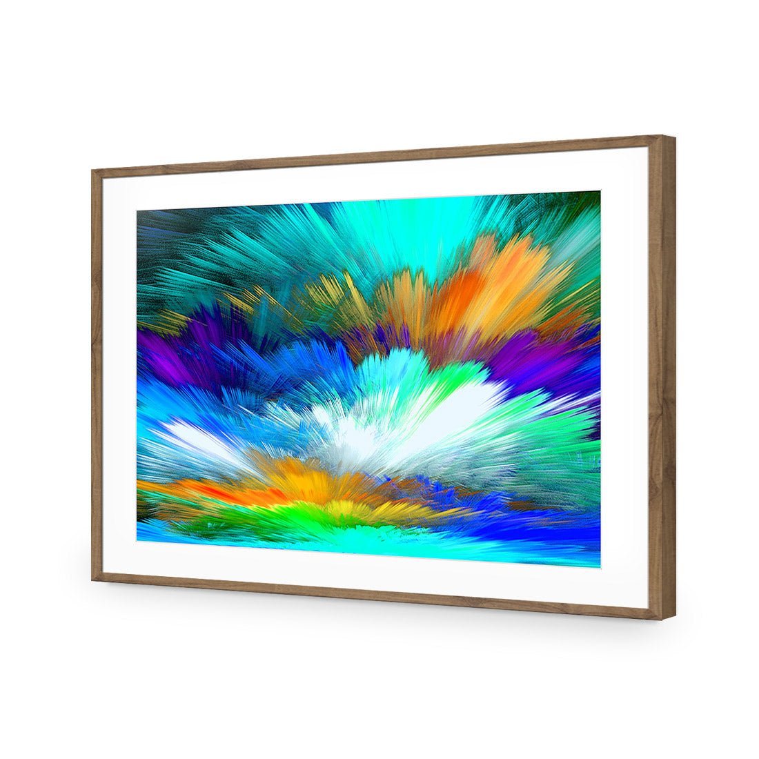 Cloud Explosion, Blue Acrylic Print Art