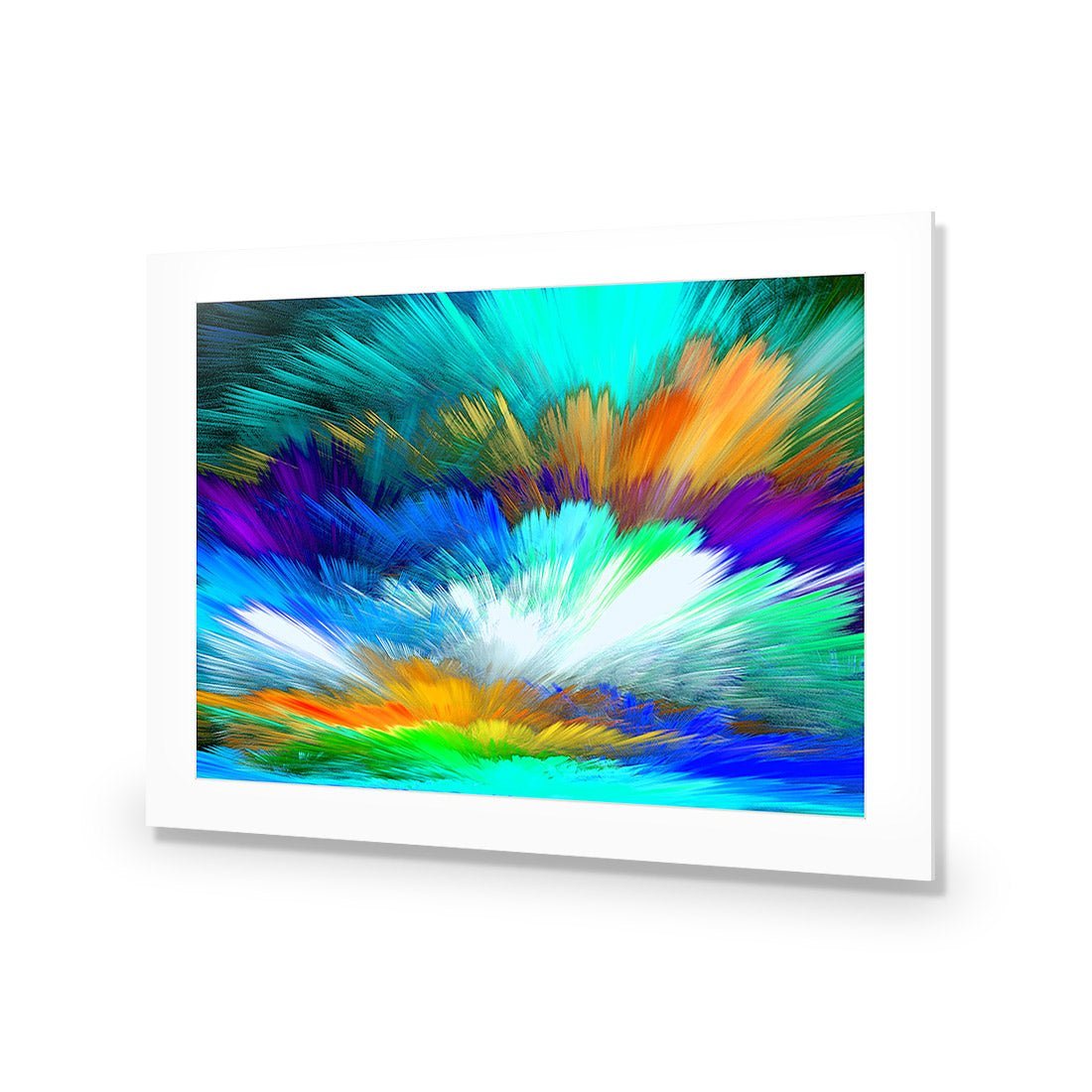 Cloud Explosion, Blue Acrylic Print Art