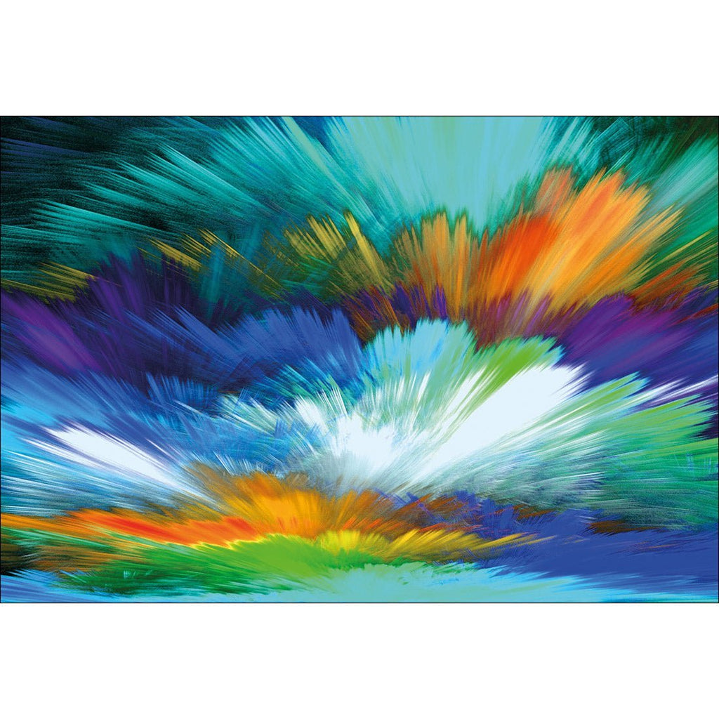Cloud Explosion, Blue Acrylic Print Art